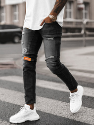 Herren Jeanshose Schwarz OZONEE NB/MP0047NZ