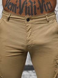 Herren Chino Jogger Beige OZONEE NB/MP0202K