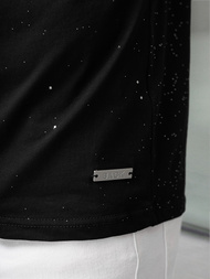 Herren T-shirt Schwarz OZONEE O/QQ1390