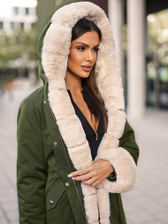 Damen Jacke Grün OZONEE JS/M763/136Z