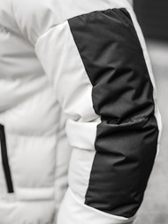 Herren Winterjacke Weiß OZONEE O/M798