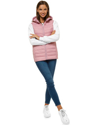 Damen Weste Puderrosa OZONEE JS/M23039/354