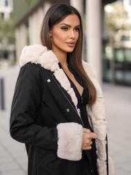 Damen Jacke Schwarz OZONEE JS/M763/392Z