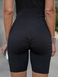 Sportanzug für Damen Schwarz OZONEE JS/18k1831/3