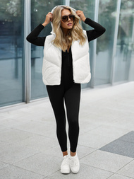 Damen Weste Weiß OZONEE JS/16M9291/281