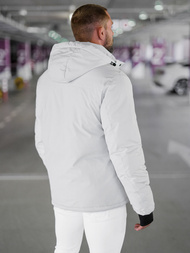 Herren Winterjacke Hellgrau OZONEE JS/91M9906/280