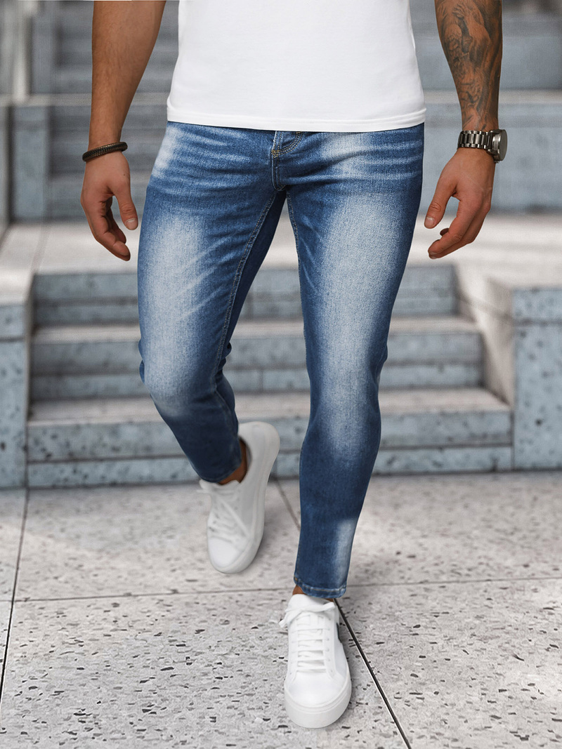 Herren Jeanshose Blau OZONEE NB/MP0199BC