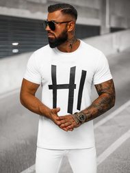 Herren T-shirt Weiß OZONEE O/T1261/1