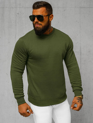 Herren Sweatshirt Khaki OZONEE JS/2001-10Z
