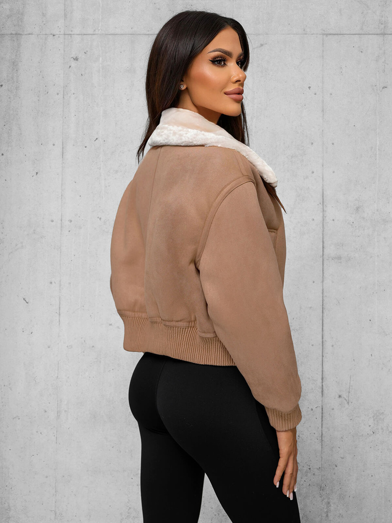 Damen Jacke Beige OZONEE O/81326Z