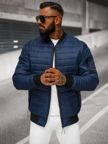Herren Jacke Dunkelblau OZONEE JS/MY02Z