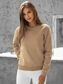 Damen Sweatshirt Beige OZONEE JS/W01/6Z