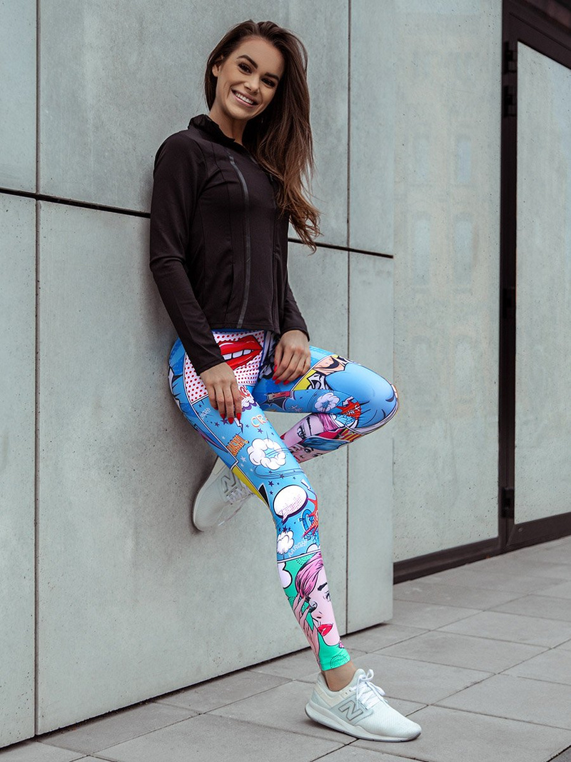 Damen Sweatjacke Schwarz OZONEE JS/YW06009/1