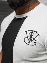 Herren T-shirt Weiß OZONEE O/L1184