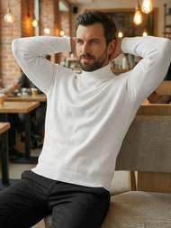 Herren Pullover Weiß OZONEE JS/59B3603/1