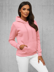 Damen Kapuzenpullover Puderrosa OZONEE JS/W02Z