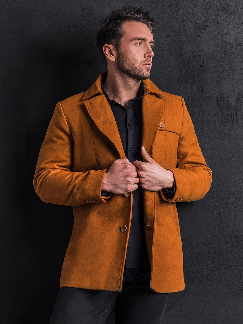 Herren Mantel Camel OZONEE N/5922Z