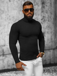 Herren Pullover Schwarz OZONEE NB/MMB600/4Z