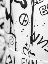 Herren Kapuzenpullover Weiß OZONEE JS/8B1227/1