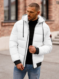 Herren Winterjacke Weiß OZONEE JS/31M5031/281Z
