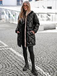 Damen Jacke Schwarz OZONEE JS/5M3189/392Z