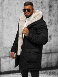 Herren Winterjacke Schwarz OZONEE JS/5M120/392