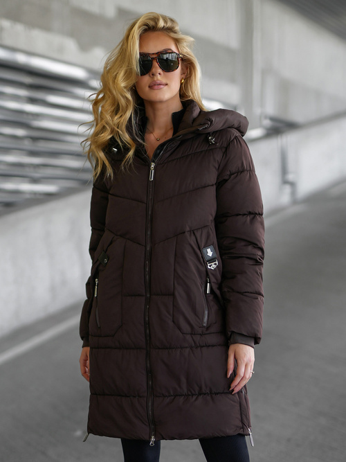 Damen Jacke Schokolade OZONEE JS/16M9302/158