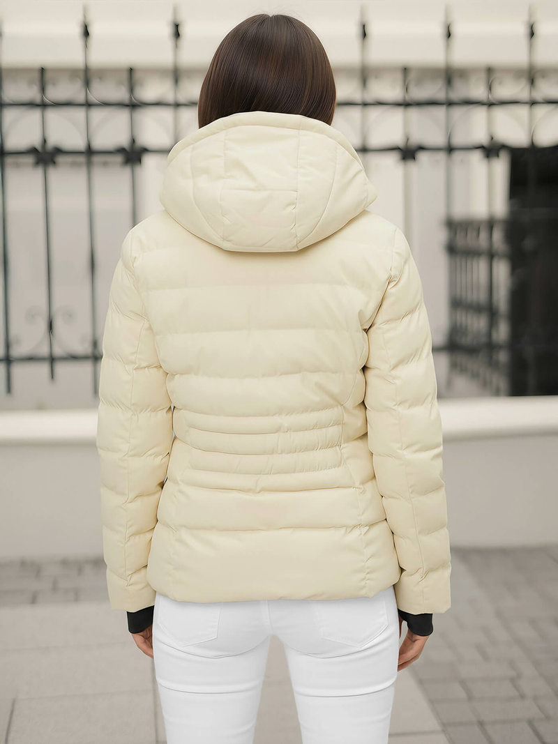 Damen Jacke Ecru OZONEE JS/M769/281Z