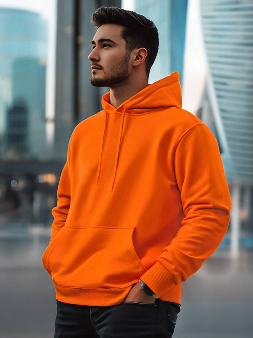 Herren Kapuzenpullover Orange OZONEE JS/2009Z