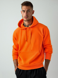 Herren Kapuzenpullover Orange OZONEE JS/2009Z