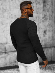 Herren Pullover Schwarz OZONEE L/2500