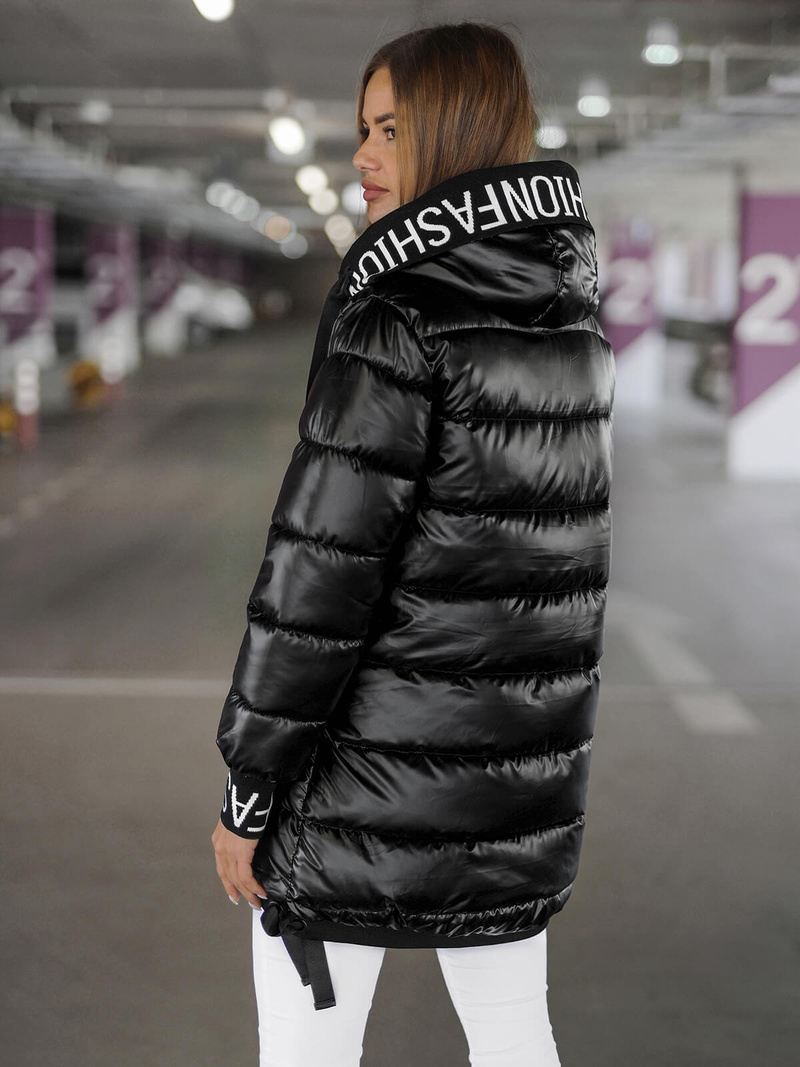 Damen Jacke Schwarz OZONEE JS/5M3188/392Z