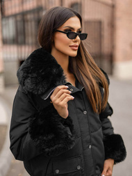 Damen Jacke Schwarz OZONEE O/H833