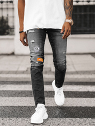 Herren Jeanshose Schwarz OZONEE NB/MP0047NZ