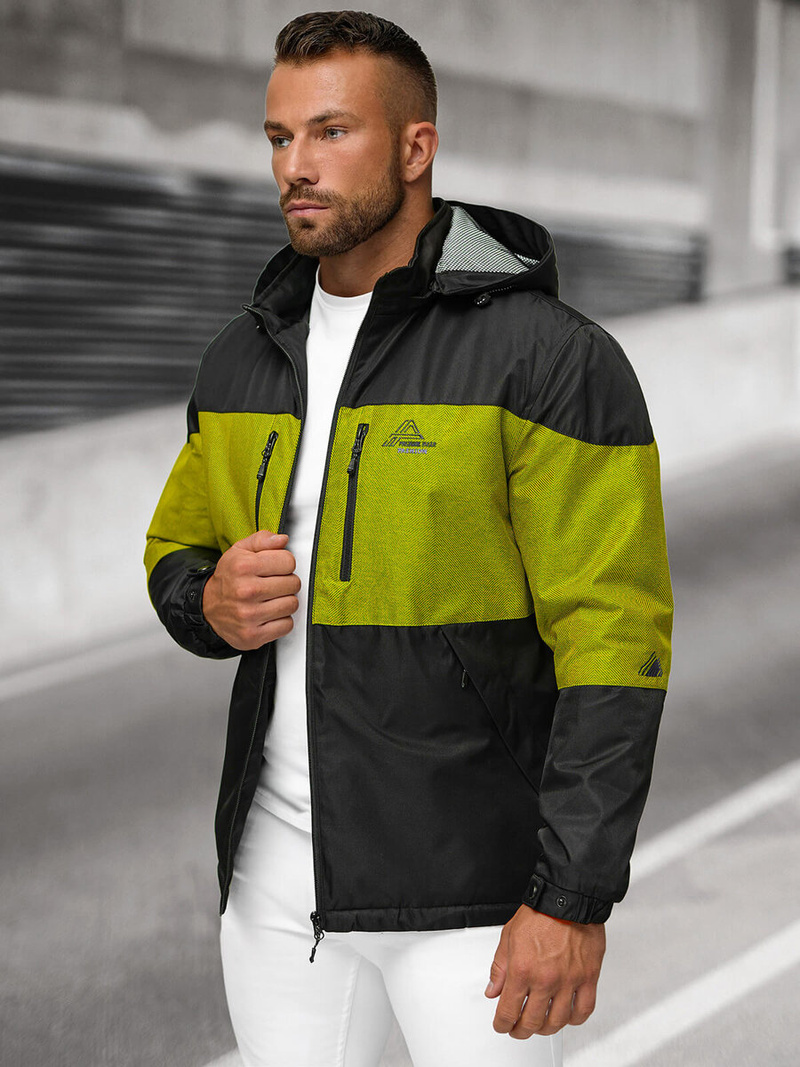 Herren Jacke Schwarz OZONEE JS/22M310/392Z