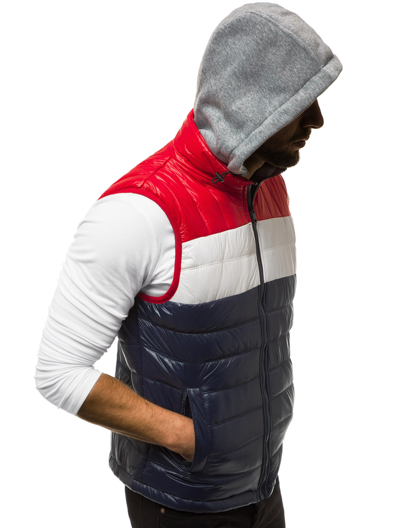 Herren Weste Dunkelblau OZONEE N/6105