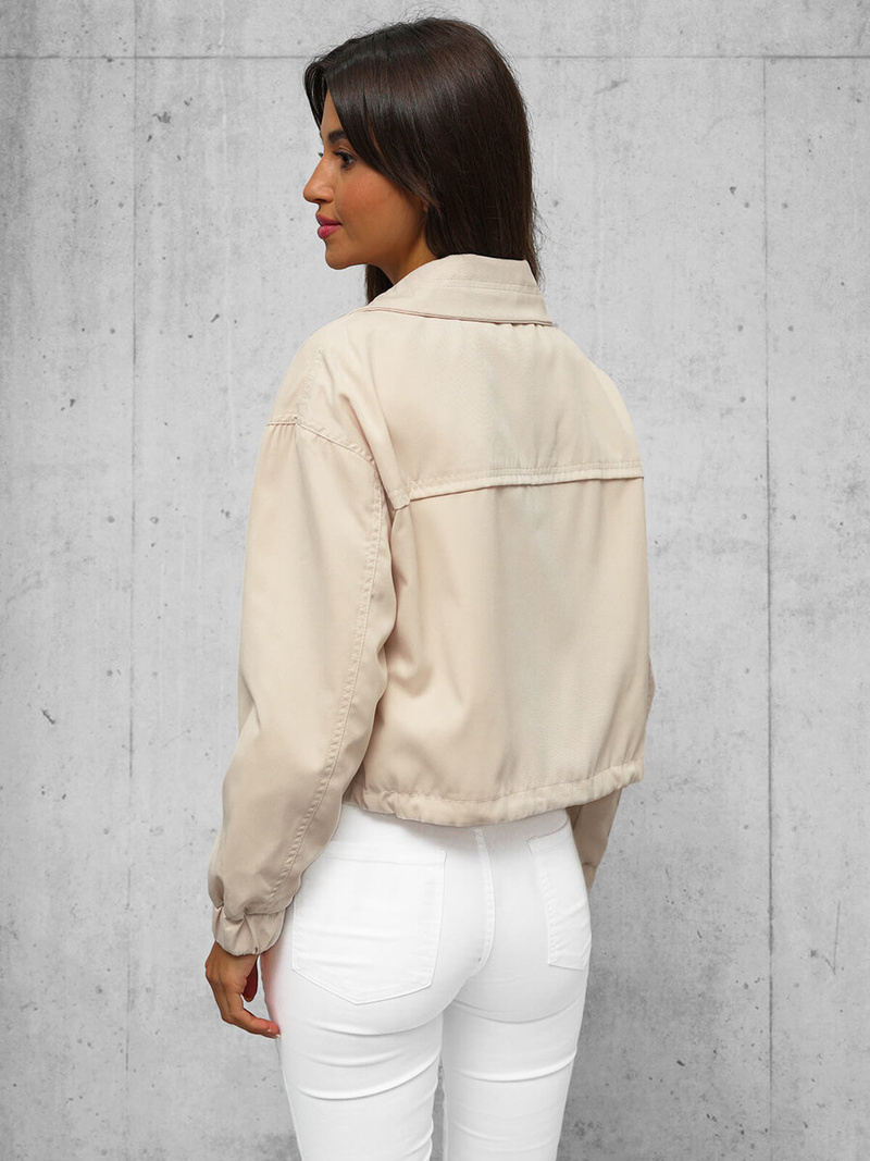 Damen Jacke Beige OZONEE O/G118Z