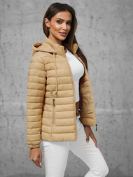 Damen Jacke Beige OZONEE JS/16M9101/254