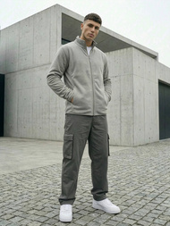 Herren Sweatshirt Grau OZONEE JS/HH016/2