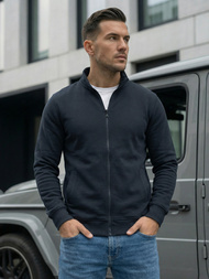 Herren Sweatjacke Dunkelblau OZONEE JS/2002