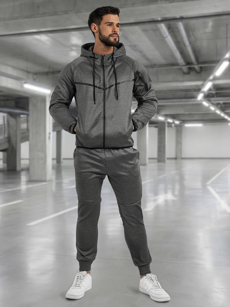 Herren Sportanzug Anthrazit OZONEE JS/8C1966/5