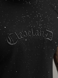 Herren T-shirt Schwarz OZONEE O/QQ1386