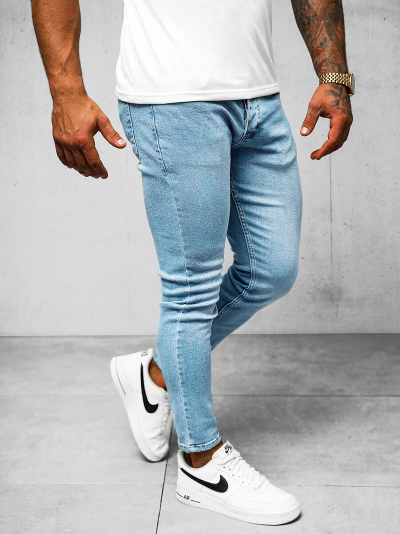 Herren Jeanshose Blau OZONEE O/2335