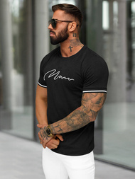 Herren T-shirt Schwarz OZONEE O/QS11628