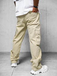Herren Hose Beige OZONEE O/G3016Z