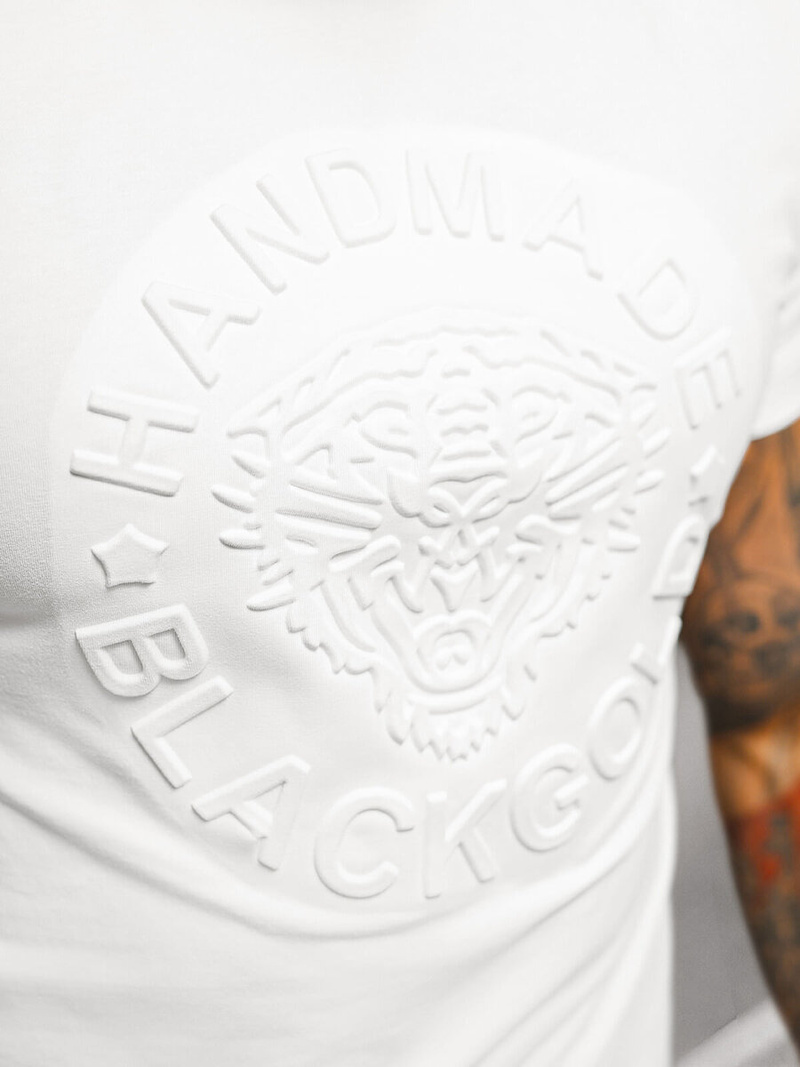 Herren T-shirt Weiß OZONEE NB/MT3056Z