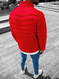 Herren Jacke Rot OZONEE JS/SM70