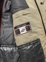 Herren Winterjacke Beige OZONEE JS/22M322/62