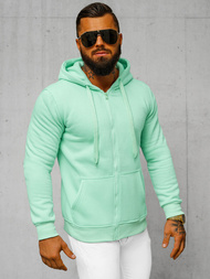 Herren Kapuzenpullover Mintgrün OZONEE JS/2008Z