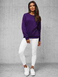 Damen Sweatshirt Violett OZONEE JS/W01Z